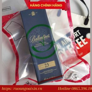 Ballantine's 30 Xách Tay Duty Free Seal Bill Hàn