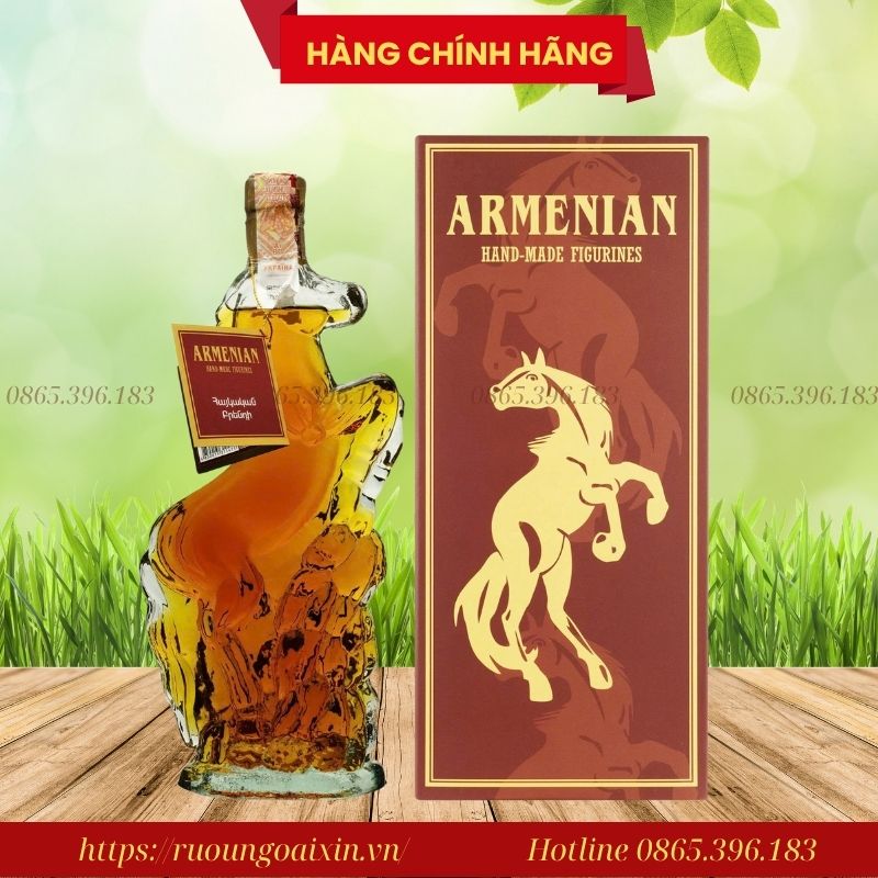 Rượu Linh Vật Hình Con Ngựa Armenian Năm 2026 3 Rượu Linh Vật Hình Con Ngựa Armenian Năm 2026
