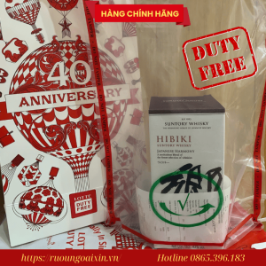 RƯỢU HIBIKI HARMONY NHẬT XÁCH TAY DUTY FREE SING