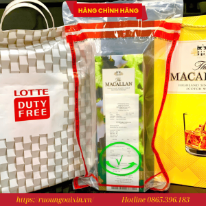 RƯỢU MACALLAN LUMINA DUTY FREE SEAL BILL SING