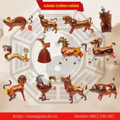 Rượu Linh Vật 12 Con Giáp
