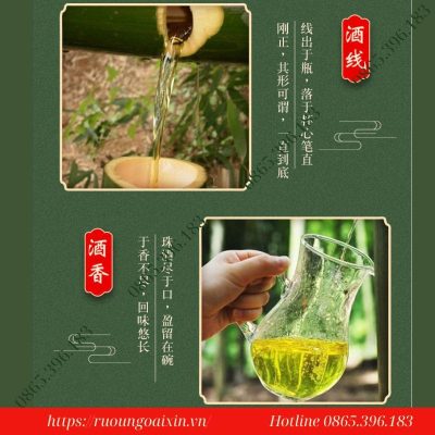 Rượu Ống Tre Phúc Kiến Trung Quốc