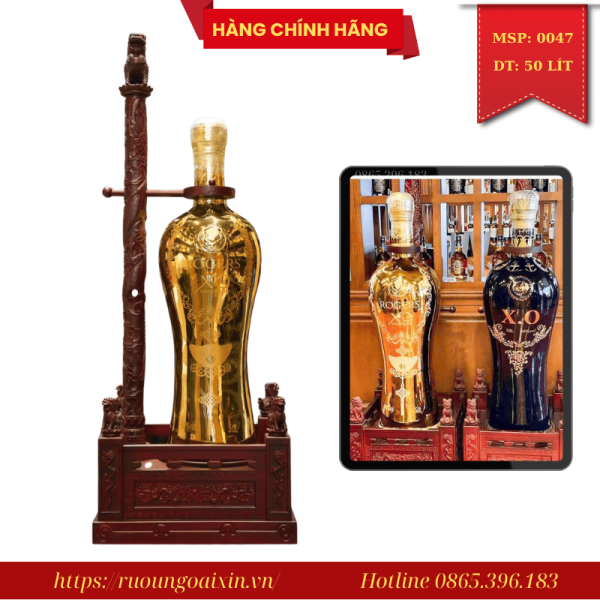 Rượu Xo Brandy 30 Lít Pháp