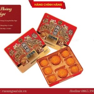 Bánh Trung Thu Hồng Kông Song Hoàng Bào Ngư Cao Cấp