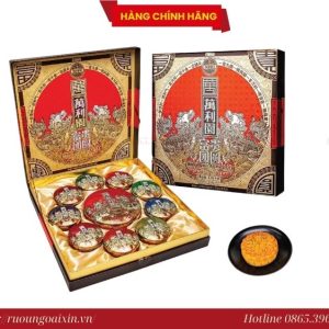 Bánh Trung Thu Hồng Kông Đoàn Viên Phú Quý Cao Cấp