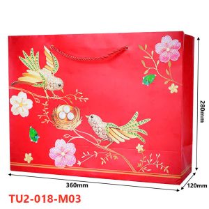 Túi Giấy Đôi Đựng Vang TU2-018-M03