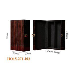 Hộp Gỗ Đựng Rượu Vang Cao Cấp HO15-271-I02