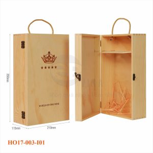 Hộp Gỗ Đôi Đựng Vang HO17-003-I01