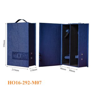 Hộp Đựng Rượu Vang Đôi Cao Cấp HO16-292-M07