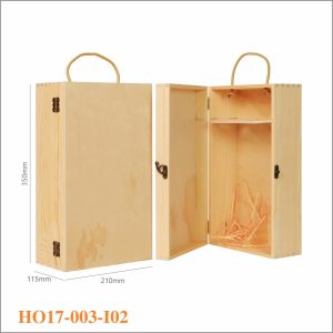 Hộp Gỗ Đôi Đựng Rượu Vang HO17-003-I02