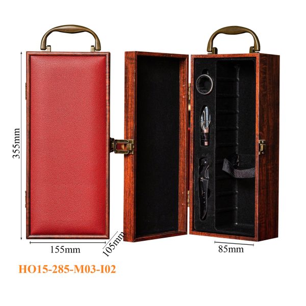 Hộp Đựng Rượu Vang Đơn Cao Cấp HO15-285-M03-I02