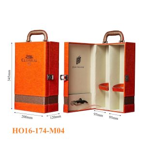 Hộp Đựng Rượu Vang Đôi Cao Cấp HO16-174-M04