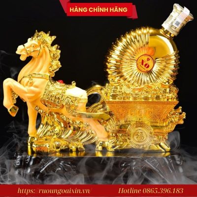 Kệ Rượu Hình Con Ngựa