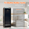 Tủ Đựng Rượu Vang Vinocave 168 Chai