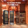 Tủ Đựng Rượu Vang Vinocave 124 Chai – Mã TU1-031