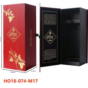 HỘP ĐỰNG RƯỢU VANG 1 CHAI HO18-074-M17