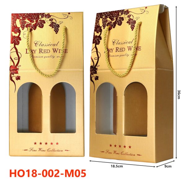 Túi Giấy Đựng Rượu Vang Ho18-002-M05