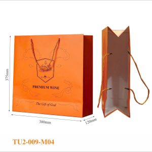 Túi Giấy Đựng Rượu Vang Tu2-009-M04