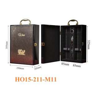 Hộp Đựng Rượu Vang 2 Chai HO15-211-M11