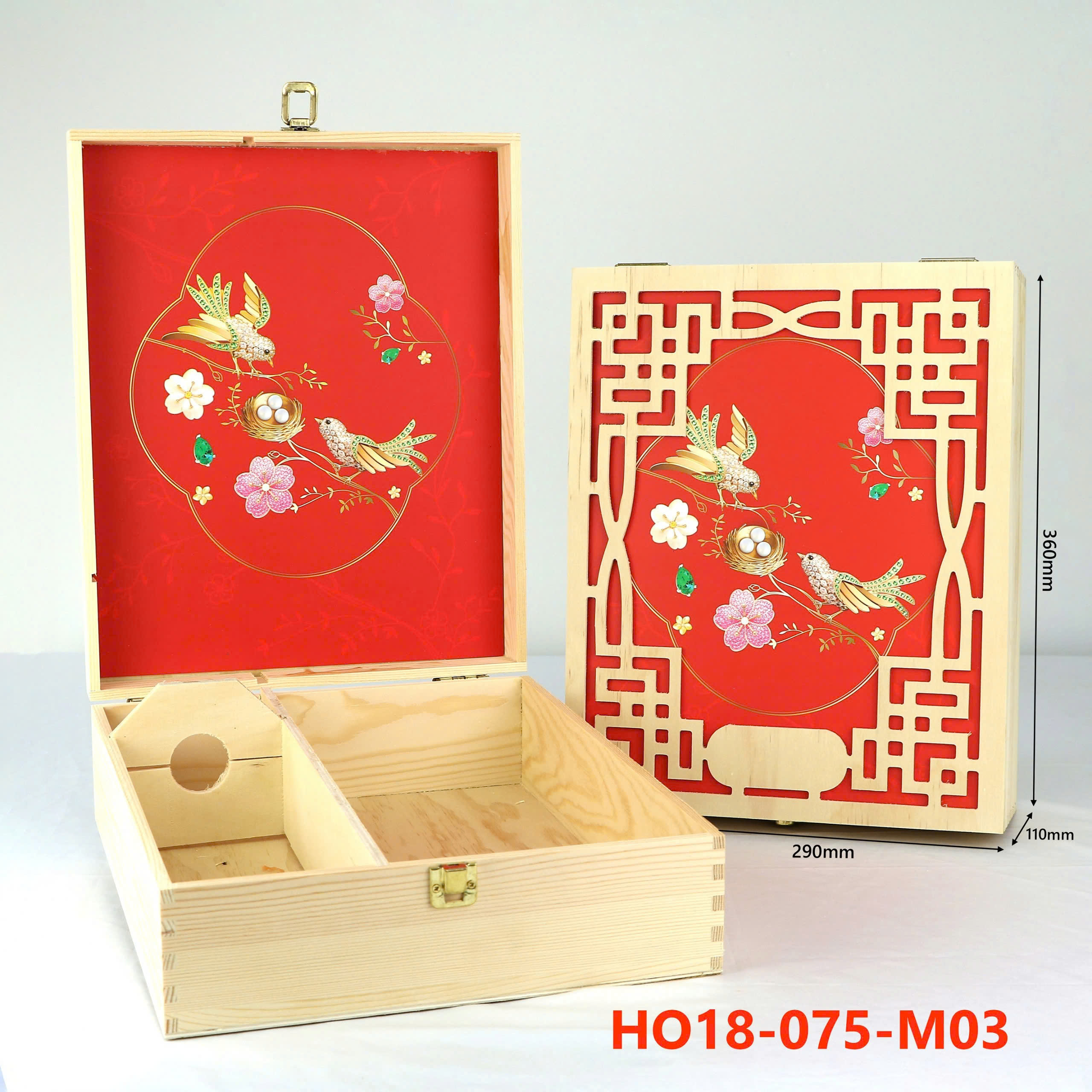 PHỤ KIỆN HỘP QUÀ TẾT HO18-075-M03 1 Phụ Kiện Hộp Quà Tết HO18-075-M03