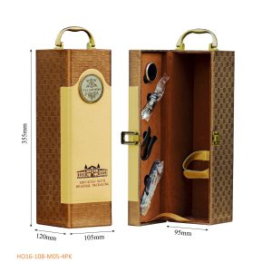Hộp Đựng Rượu Vang 1 Chai HO16-108-M05-4PK