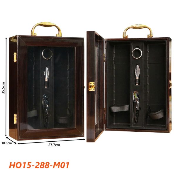 Hộp Đựng Rượu Vang 2 Chai HO15-288-M01