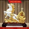 KỆ RƯỢU PHONG THỦY HÌNH CON NGỰA 10 Kệ Rượu Hình Con Ngựa Chính Hãng