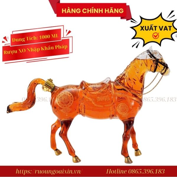 Rượu Hình Ngựa Nhập Khẩu Chính Hãng