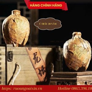 Rượu Ủ Trấu 20 Năm Chính Hãng