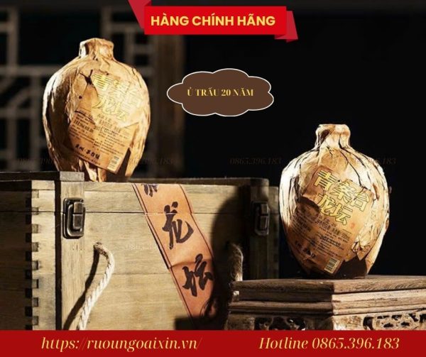 Rượu Ủ Trấu 20 Năm Chính Hãng
