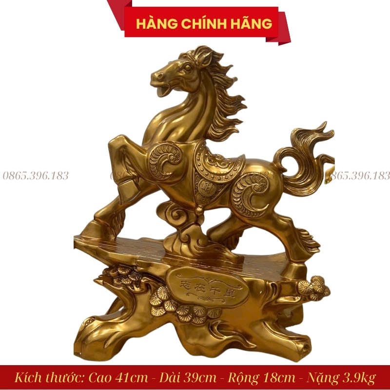 Tượng Ngựa Phong Thủy Vượng Mã Chiêu Tài M2 3 Tượng Ngựa Phong Thủy Vượng Mã Chiêu Tài M2 - Ảnh 3