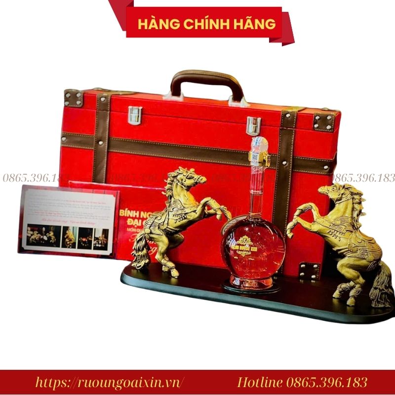 RƯỢU LINH VẬT NGỰA ĐÔI SONG MÃ 2026 7 Rượu Linh Vật Ngựa Đôi Song Mã 2026