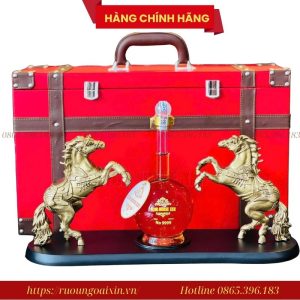 Rượu Linh Vật Ngựa Đôi Song Mã 2026