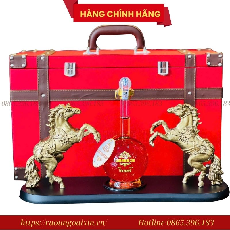 Rượu Linh Vật Ngựa Đôi Song Mã 2026