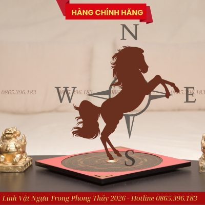 Bày trí Linh Vật Ngựa Phong Thủy