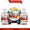 BỘ QUÀ TẶNG RƯỢU HÌNH CON NGỰA SỨ BÁT MÃ 26 Bộ Quà Tặng Rượu Hình Con Ngựa Sứ Bát Mã – Sang Trọng, Ý Nghĩa, Đẳng Cấp Quà Tết