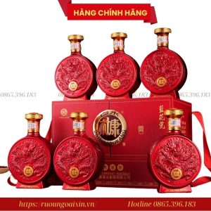 Rượu Bạch Thủy Đỗ Khang Long Đằng Thịnh Thế – Phiên Bản 52 độ Cao Cấp (500ml x 6)