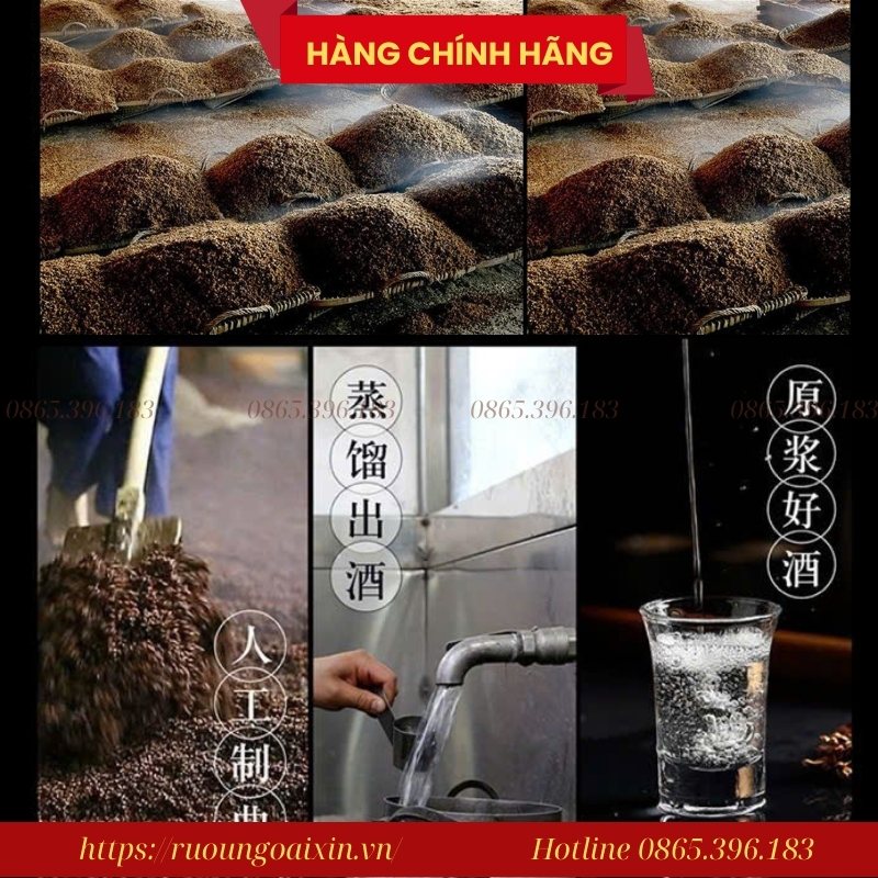 BỘ QUÀ TẶNG RƯỢU HÌNH CON NGỰA SỨ BÁT MÃ 6 Nguyên Liệu Sản Xuất Rượu - Bộ Quà Tặng Rượu Hình Con Ngựa Sứ Bát Mã