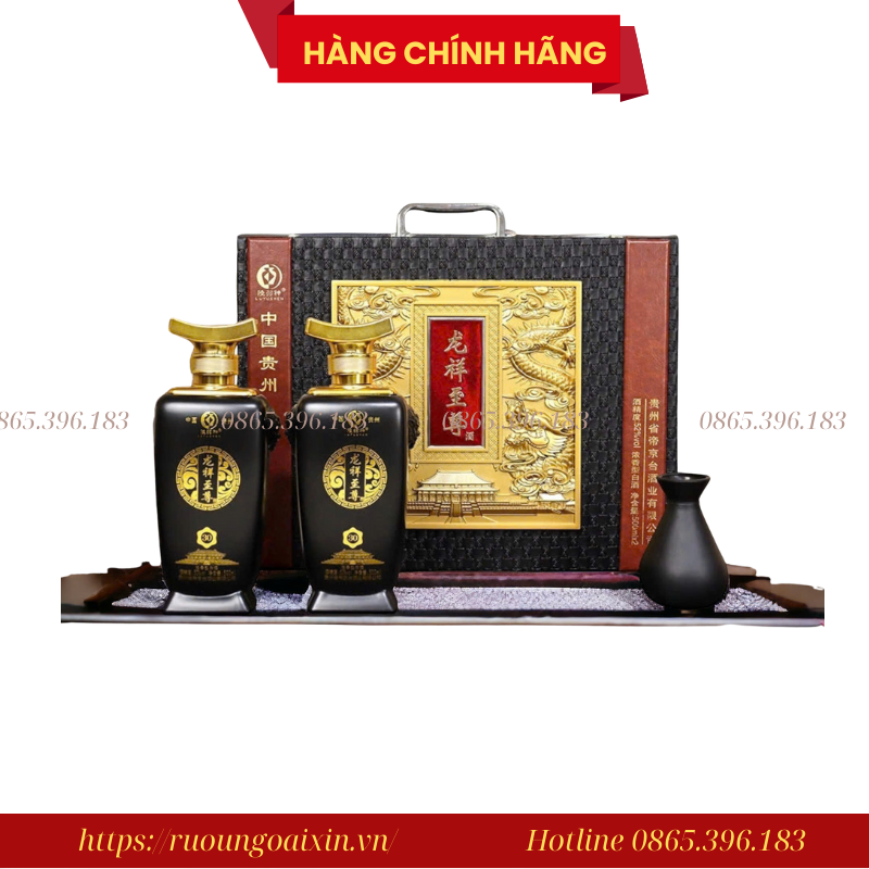 Rượu Mao Đài Phú Quý 2026 – Hộp 2 Chai Cao Cấp 500ml – Ủ 30 Năm