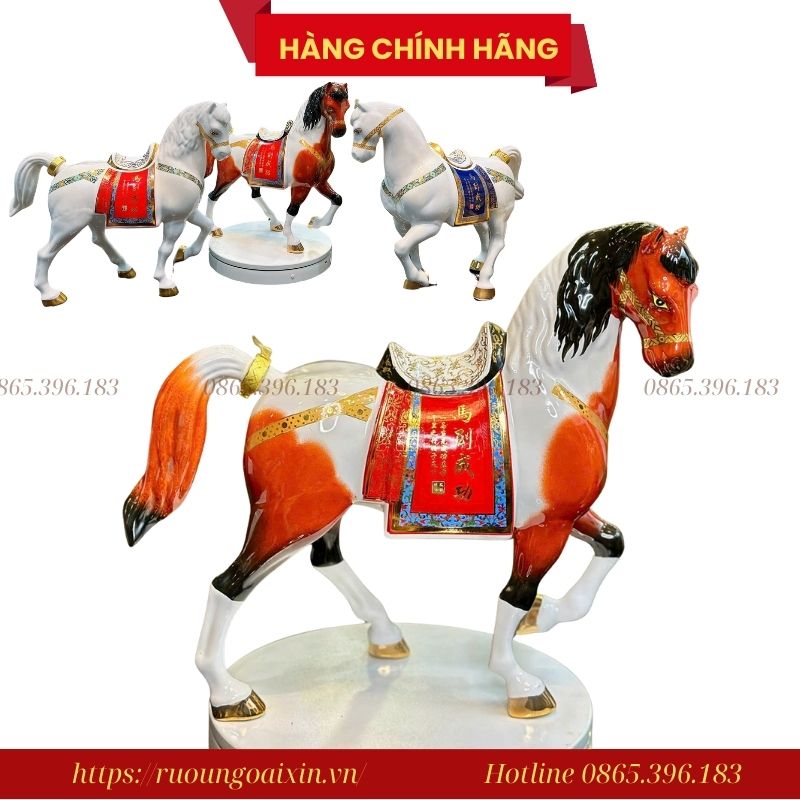 Rượu Linh Vật Hình Con Ngựa Nội Địa Trung Quốc