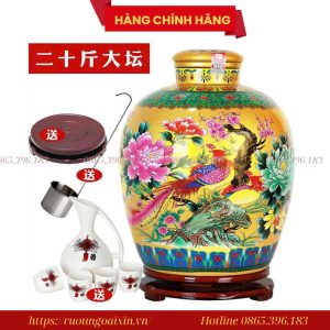 BÁCH ĐIỂU TRIỀU PHỤNG RƯỢU NỘI ĐỊA TRUNG