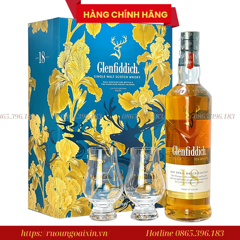 Khám Phá Rượu Glenfiddich 18 Hộp Quà: Tuyệt Tác Quà Tặng Đẳng Cấp