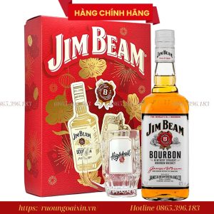 Rượu Jim Beam Hộp Quà