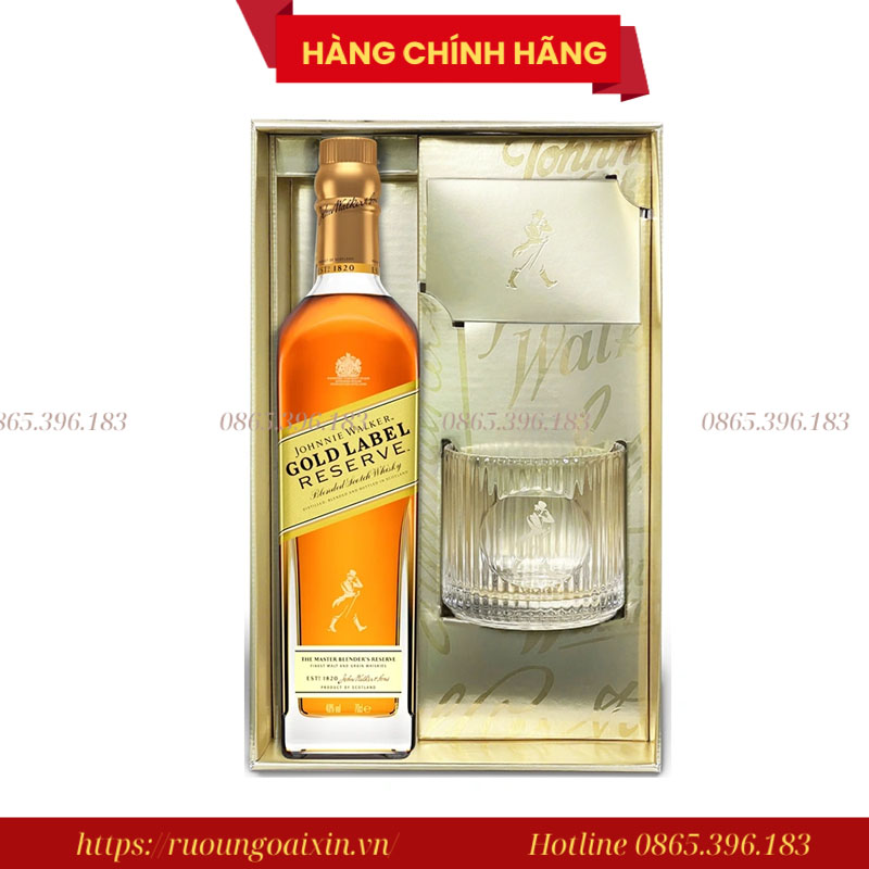 Johnnie Walker Gold Label Hộp Quà Nhập Khẩu