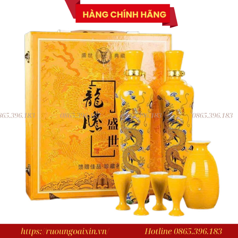 Rượu Song Long Phi Thiên Nội Địa Trung