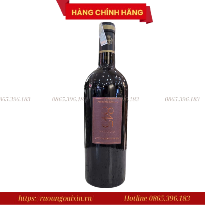 RƯỢU VANG 845 NHẬP KHẨU CHÍNH HÃNG