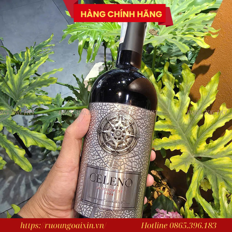 Rượu Vang Celeno 14.5 Nhập Khẩu Ý Chính Hãng