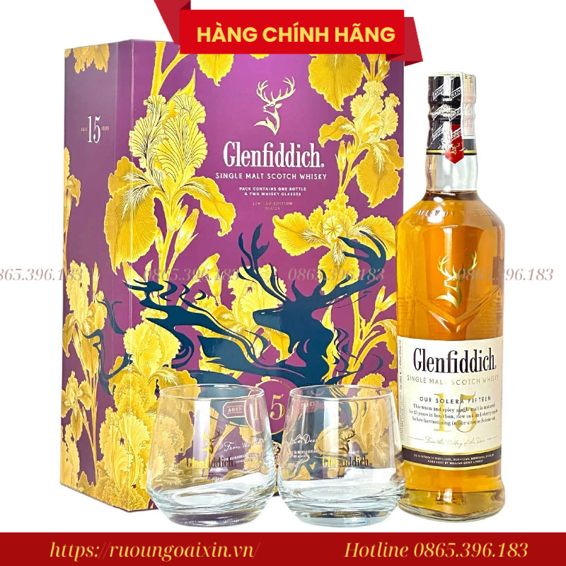 Khám Phá Rượu Glenfiddich 15 Hộp Quà Nhập Khẩu Chính Hãng Đẳng Cấp