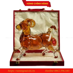 Rượu Hình Con Dê Nhập Khẩu Chính Hãng: Đẳng Cấp Quà Tặng Phong Thủy