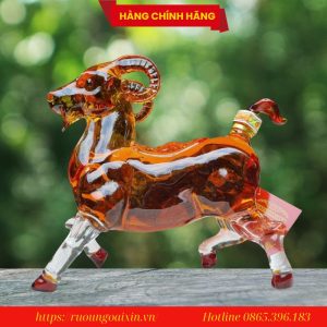 Rượu Hình Con Dê Serpents D’or 2027 – Linh Vật Tam Dương Khai Thái, Phú Quý Trường Niên